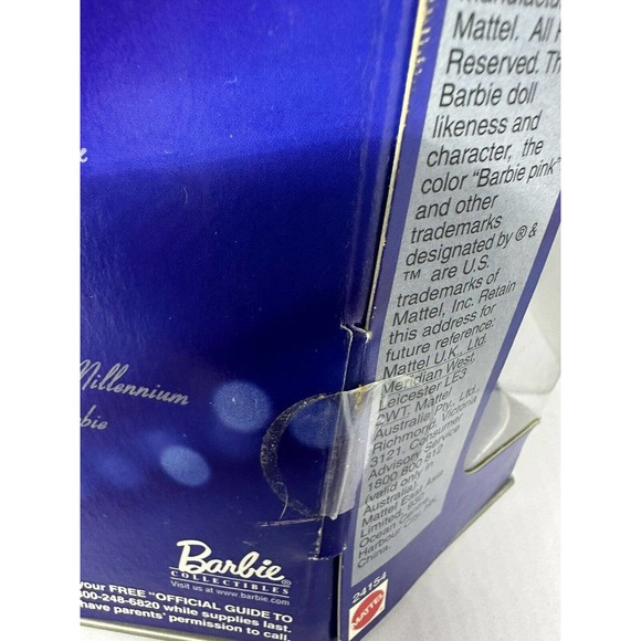 2000 Mattel Barbie Millennium Princess Fashion Doll (24154) Hallmark NIB NRFB - Picture 7 of 14